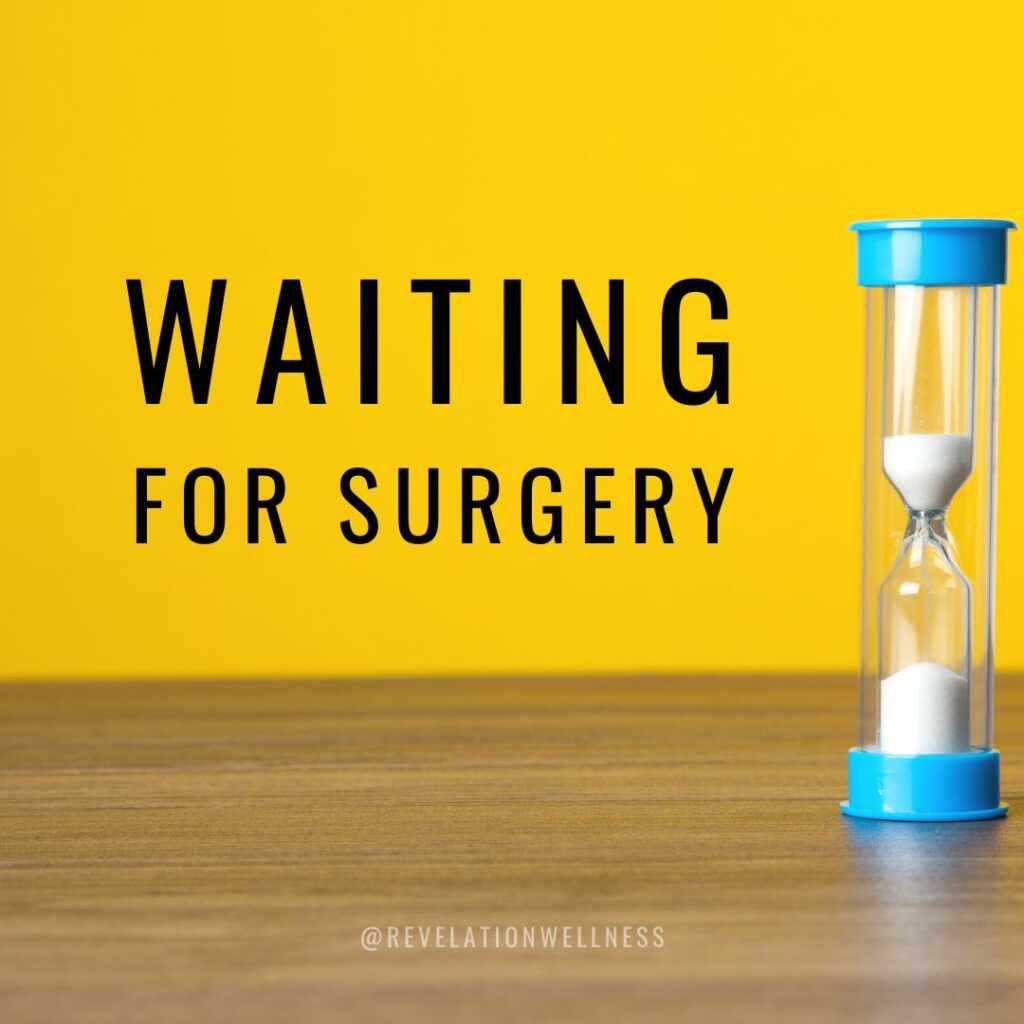 waiting for breast implants to be removed