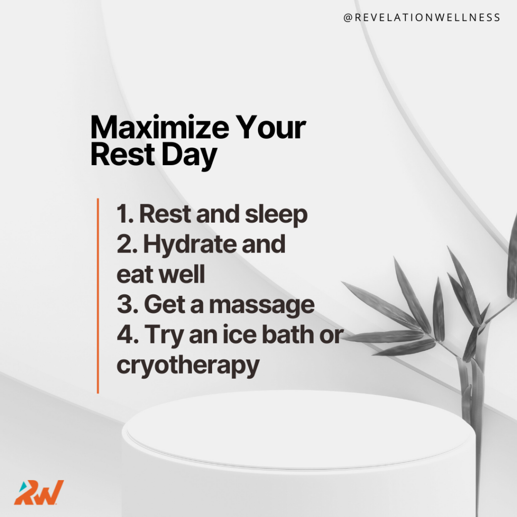 exercise recovery tips