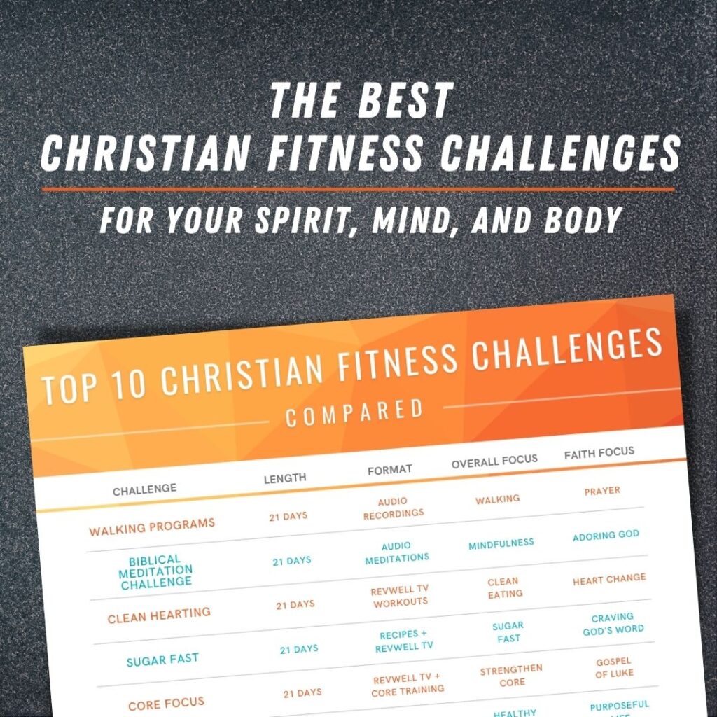 the best christian fitness challenges