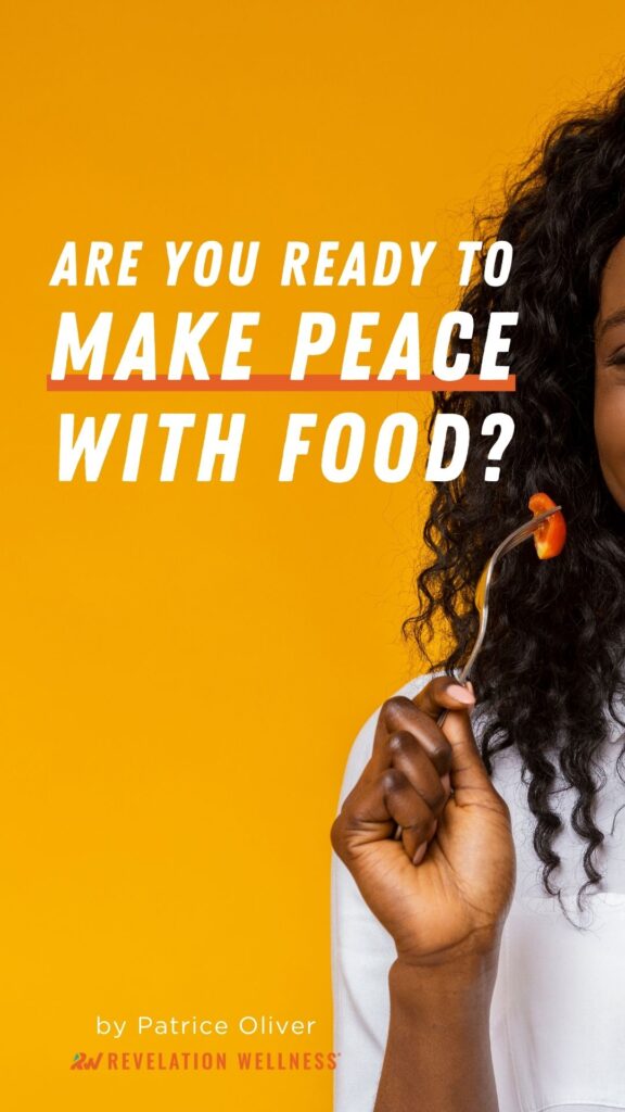 ready to make peace with food with intuitive eating?