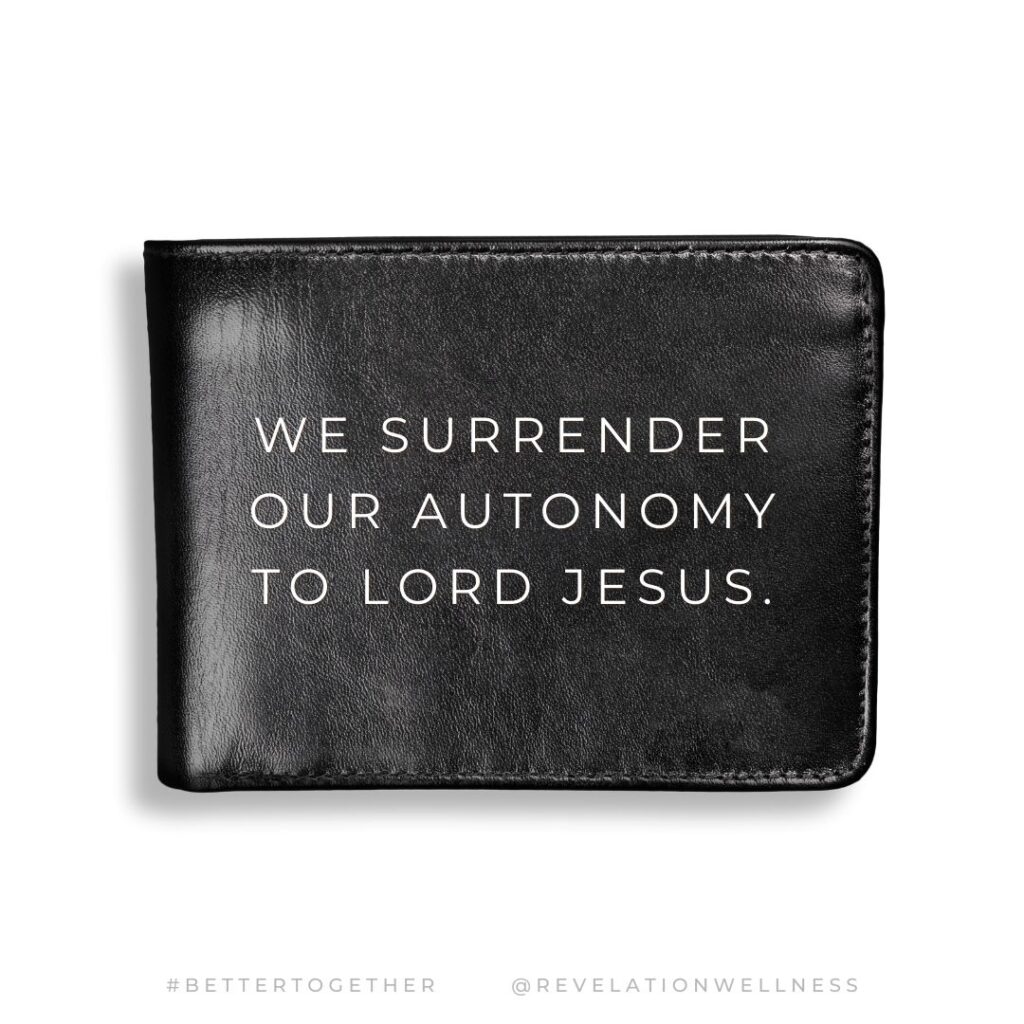 Lent Devotional Surrender