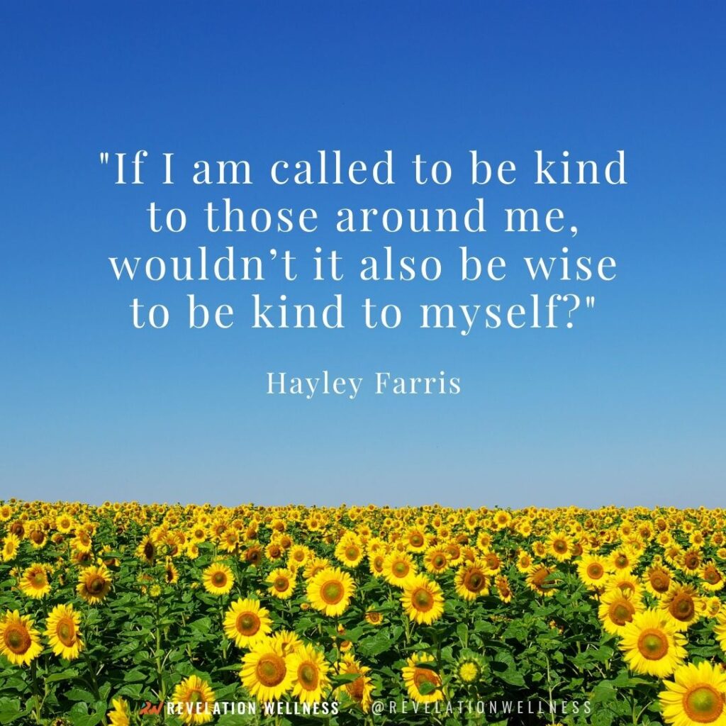 choosing kindness in your health journey