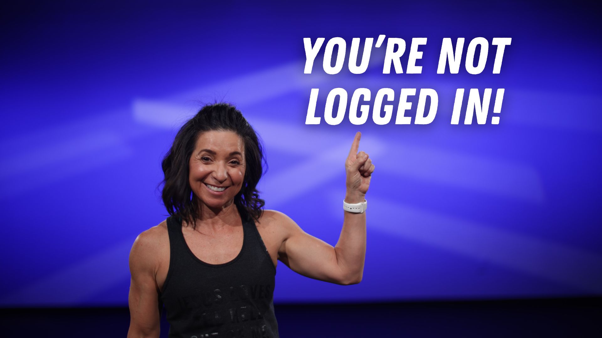 You're not logged in!